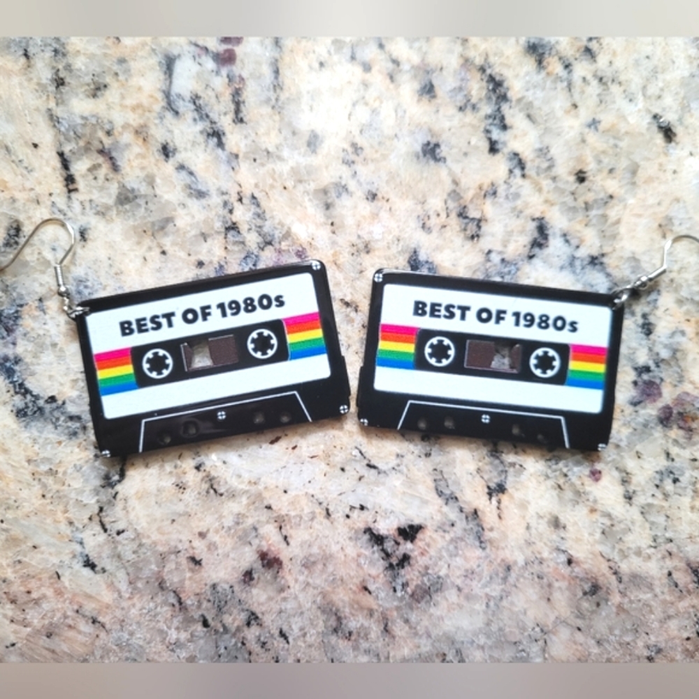 Casette Earrings Retro✨️ - Picture 2 of 8